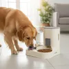 Futterautomat Wasserautomat für Tiere, 2in1 Automat Spender Produktbild-Vorschau 2