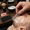 Shavette professionnelle WOODI pour barbier - Rasoir à Voir les images du produit 3