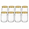 Słoiki MIKONI 720 ml | 24 sztuki | Złote pokrywki | Słoiki Podgląd zdjęcia produktu 5