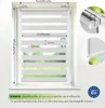 Doppelrollo ARD Standard hellgrau 70-150 Produktbild-Vorschau 2