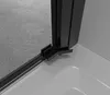 CERANO - Drehtür für Dusche, links/rechts - 8 mm - Schwarz Produktbild-Vorschau 6
