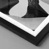 Gerahmtes Poster - Schwarzer Rahmen - Schwarz Weiß Statue - Produktbild-Vorschau 2