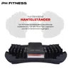 PH Fitness Verstellbare Hantel Set 24KG Dunkel Grün - 2 Produktbild-Vorschau 4