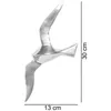 Décoration murale Mouette S Aluminium poli Figurine Voir les images du produit 2
