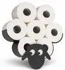 DanDiBo Toilettenpapierhalter Schaf Wand Schwarz Metall Produktbild-Vorschau 13