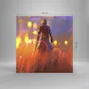Bilder auf glas - Krieger Schwert - 40x40cm - Glasbilder - Produktbild-Vorschau 3