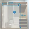 Worki Próżniowe na ubrania, pościel, 5 sztuk, 70x100 cm Podgląd zdjęcia produktu 10