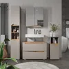 Szafka na wannę Vicco Marelle Szary 80 x 57.5 cm z 2 Podgląd zdjęcia produktu 7