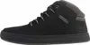 A side view of a black Timberland boot. Produktbild-Vorschau