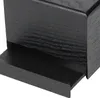 Schwarze Taschentuchbox aus Holz, Serviettenetui, eleganter Produktbild-Vorschau 2