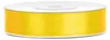 Ruban cadeau satin jaune 25m 12mm de large Voir les images du produit 1