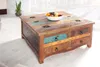 riess-ambiente Massiver Couchtisch JAKARTA 70cm bunt Truhe Produktbild-Vorschau 9