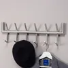 FineBuy Metalowy wieszak ścienny, srebrny, 60 cm – Podgląd zdjęcia produktu 1