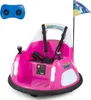 COSTWAY 12V Autoscooter per bambini girevole a 360°, 2 in 1 Anteprima dell’immagine prodotto 1