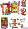 A collage of SuperThings Rivals of Kaboom toys, including a secret base, figures, and accessories. Náhled obrázku produktu
