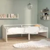 vidaXL Tagesbett 3-Sitzer Weiß Massivholz Kiefer 90x200 cm Produktbild-Vorschau 2