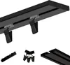 Voppi Aluminium Gardinenschiene 1-läufig 280 cm schwarz, Produktbild-Vorschau 2