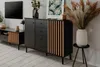 finori Monza 01B Kommode, schwarz / Nachbildung Artisan Oak Produktbild-Vorschau 15