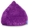 Sitting Point BeanBag Fluffy L 70 x 90 cm,  Aubergine Produktbild-Vorschau 10