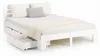 Homestyle4u Holzbett 180x200 mit 2 Schubladen Weiß Produktbild-Vorschau 9