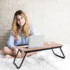 COSTWAY Laptoptisch klappbar, Arbeitstisch 4-Fach Produktbild-Vorschau 2
