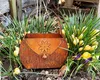Edelrost Kleine Handtasche mit Blume 22x17cm Tasche zum Produktbild-Vorschau 5