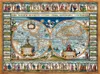CASTORLAND Puzzle Mappa del mondo 1639, 2000 pezzi Anteprima dell’immagine prodotto 2