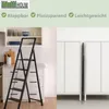 Alu Trittleiter 4-stufig schwarz klappbar mit Handlauf bis Produktbild-Vorschau 7