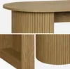 sweeek - Bar-Tisch, hoher Küchentisch aus Holzdekor mit Produktbild-Vorschau 3
