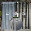 E Bioclimatic Lamellen Pergola elektrisch Lamellendach 4x3m Produktbild-Vorschau 6
