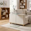 SUGIFT Couchtisch Hartglas einteilig, Glastisch Sofatisch Produktbild-Vorschau 10