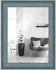 MendeFrames H230 Wandspiegel Landhaus blaugrau 20x20 cm Produktbild-Vorschau 1