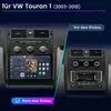 Radio Android 64GB pour VW Touran I Navi Bluetooth Carplay Voir les images du produit 3