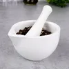 Mortaio in porcellana per tritare spezie, erbe aromatiche e Anteprima dell’immagine prodotto 8