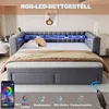 Divan convertible Merax, avec lit tiroir, cadre de lit Voir les images du produit 5