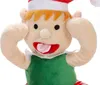 Lustige Weihnachtsfigur mit Bewegung und Ton, spielt auf Produktbild-Vorschau 5