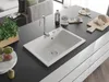 Mexen Elix évier en granit 1 bac 700 x 500 mm, blanc, Voir les images du produit 2