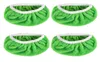 4er Set Wiederverwendbare Mop Ersatzpads, Mikrofaser, Produktbild-Vorschau 1
