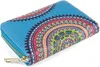 styleBREAKER Damen Kleine Geldbörse mit bunte Mandala Produktbild-Vorschau 2