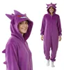Pyjama Onesie Kigurumi Kostüm für Erwachsene Pokemon Gengar Produktbild-Vorschau 1