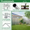 Kovová voliéra 3 x 4 m s integrovanou prolézačkou, střechou Náhled obrázku produktu 4