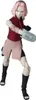 A full-body shot of a Sakura Haruno action figure from Naruto Shippuden. Náhled obrázku produktu