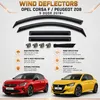 Satz mit 4 Stück Windabweiser für Opel Corsa F / Peugeot Produktbild-Vorschau 4