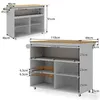 Carrello da portata Flieks carrello da cucina con ante Anteprima dell’immagine prodotto 5