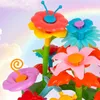 Malplay Bauklötze Blumen Kreative Blöcke Gartenbau Geschenk Produktbild-Vorschau 11