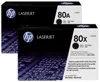 HP 80x   2x  Schwarz     LaserJet    Tonerpatrone Náhľad obrázku produktu 34