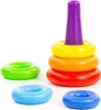 Polesie Stapelturm 59260 Ringe Stapelspaß 6 bunte Ringe Produktbild-Vorschau 3