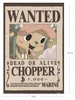 Poster One Piece Wanted Chopper, Dead or Alive 61 x 91,5 cm Anteprima dell’immagine prodotto 2