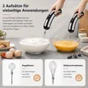 Kabelloser Handmixer, elektrischer Schneebesen mit 5 Produktbild-Vorschau 7