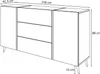 Kommode auf goldenen Beinen ONYX mit Schubladen Sideboard Produktbild-Vorschau 9